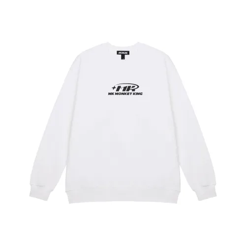 MK MONKEY KING Свитшот Унисекс Белый