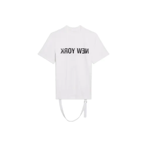 Helmut Lang Белая Мужская T-Рубашка