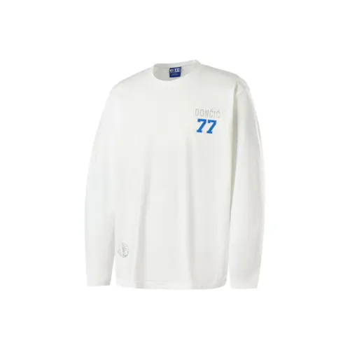 NBA Dallas Mavericks/Doncic/Белый Унисекс Футболки