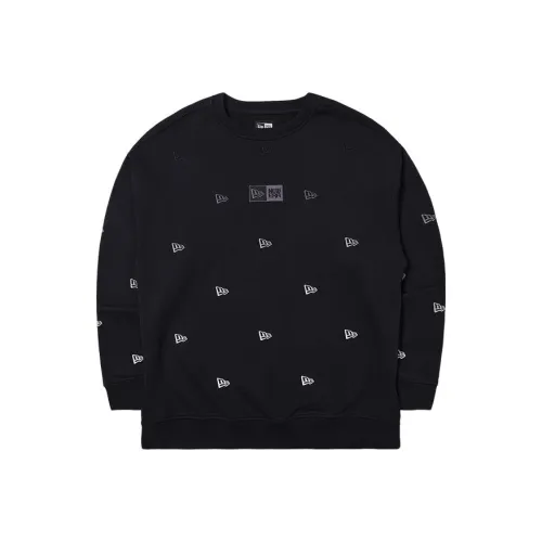 New Era SS24 Свитшот Унисекс Черный