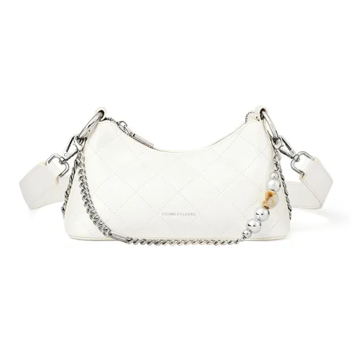 TUCANO Корова Кожа с Синтетической Кожей Сумка через плечо Стандартная Женская Жемчужно-белый