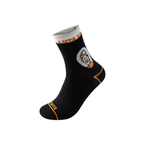 CHAOJIANTA x ZOLA Носки до колена унисекс 1 упаковка основной цвет черный