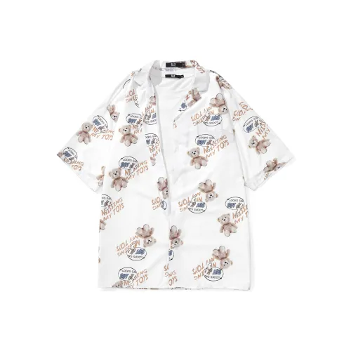 BIRDTALK Белая унисекс рубашка