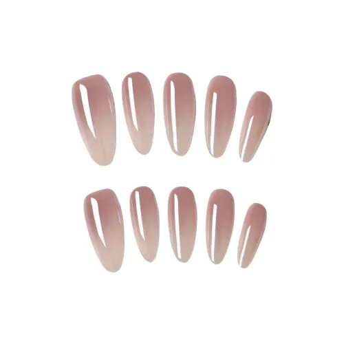 Gentle Welcome Градиентный Pure Осветляющий False Nail MID Длина Almond Телесный Smudge Coquette