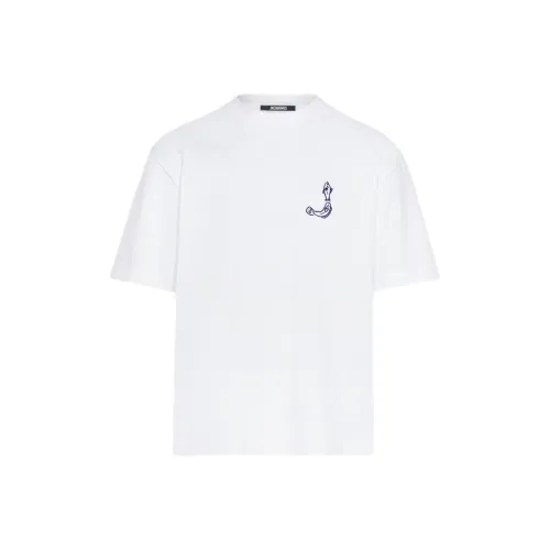 Jacquemus Белый/Белый Мужские T-рубашки