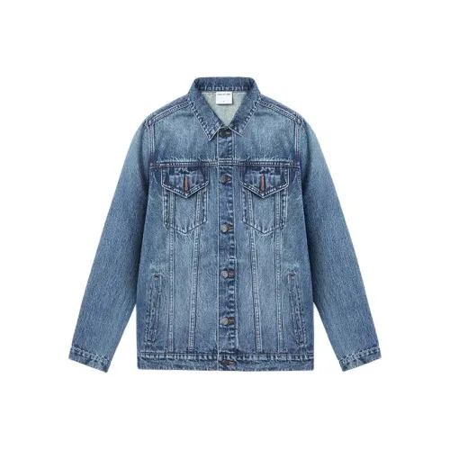CARE OF LORD Denim Jacket Men's Denim Blue