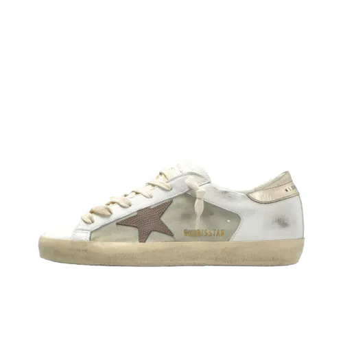 Golden Goose Супер Звезда Low Топ Кроссовки для скейтбординга Женские Белые