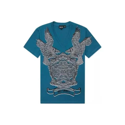 Just Cavalli T-Shirt Мужской Синий