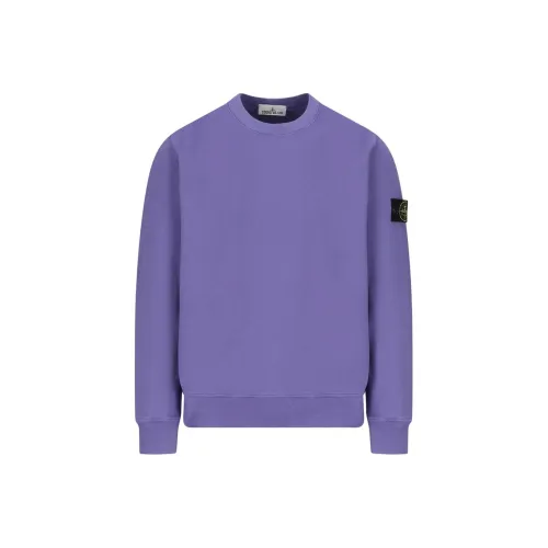 Stone Island Фиолетовый Мужской Свитшот