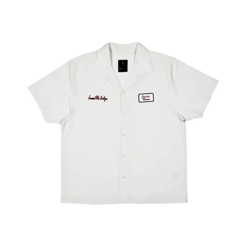 Jordan x UNION LA Mechanic Рубашка Азиатская версия Мужская Белая