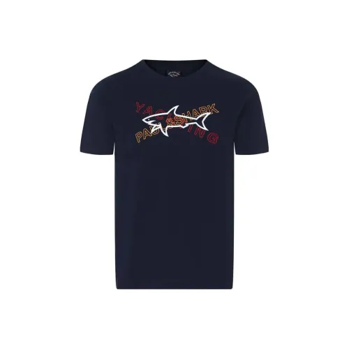 Paul & Shark Морской Синий Мужская T-Рубашка