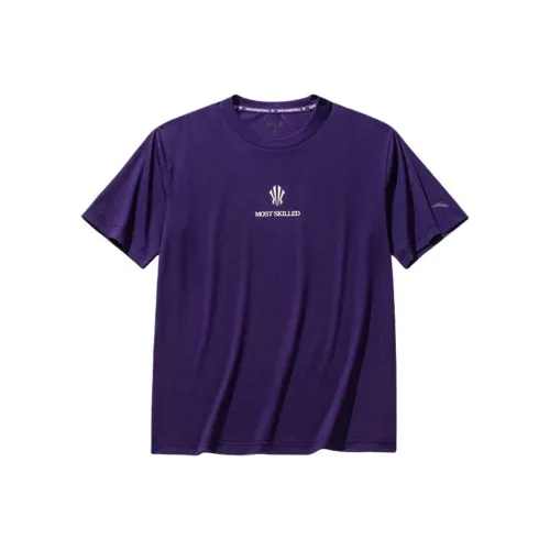 CHAOJIANTA T-рубашка мужская темно-фиолетовая