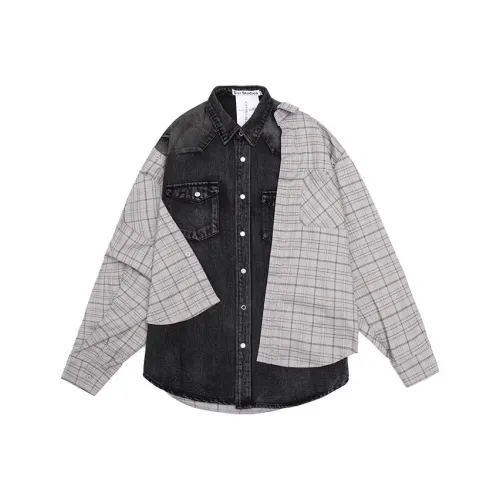 S123 Denim Jacket Unisex Night Black S123 Деним Куртка Унисекс Ночной Черный