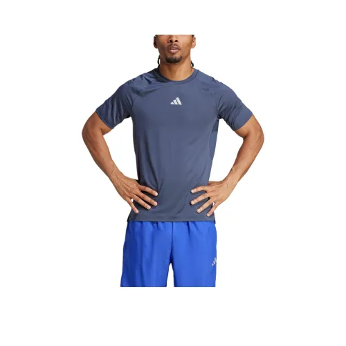 Adidas SportPerformance Gym+ AEROREADY Т-рубашка мужская синяя