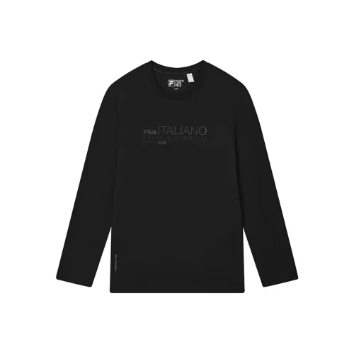 FILA Глубокий Черный Мужские Футболки