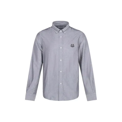 KENZO Серые Мужские Рубашки
