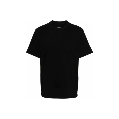 Sacai Мужские черные T-рубашки