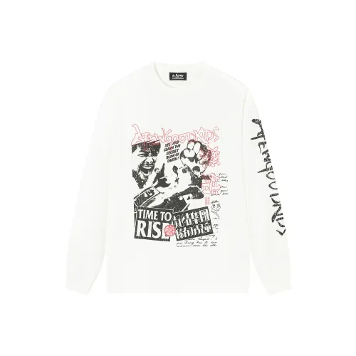 AFGK co-brand x CLOTTEE Collaboration T-Shirt Унисекс Белый