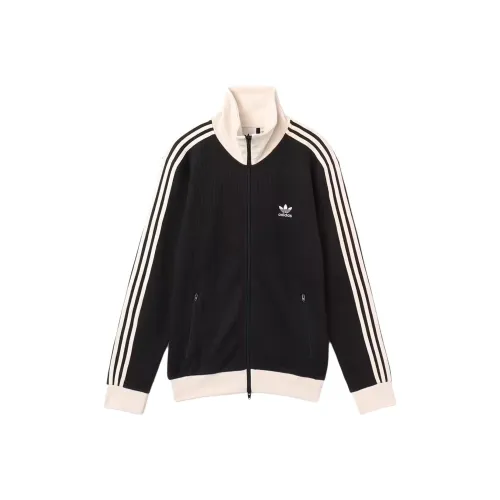 Adidas Originals Топ SS25 Waffle Баскетбол Track Куртка Unisex Черный