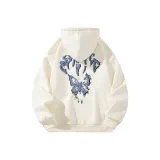 Абрикос (Синий принт)