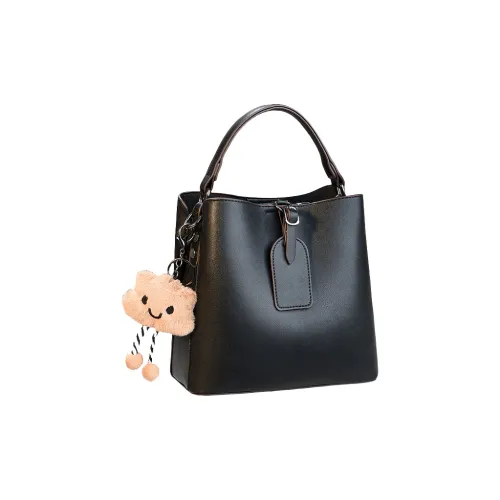 Three Ducklings ПУ (полиуретан) Сумка через плечо Сумка Обычная Женская Черная Хаки Земляной Желтый Экрю Розовая Коричневая