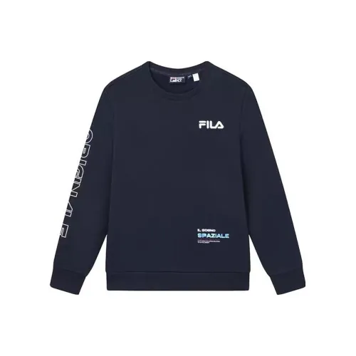 FILA Легенда Синий Мужской Свитшот