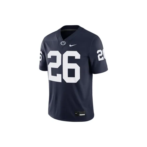 nike Dri Fit COLLEGE Penn State Nittany Lions T-Shirt Мужской Морской Синий