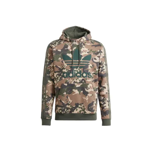Adidas Originals Hoodie Мужской Тень Зеленый