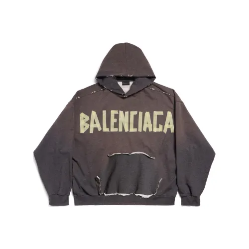 Balenciaga Темно-зеленый Мужской Свитшот