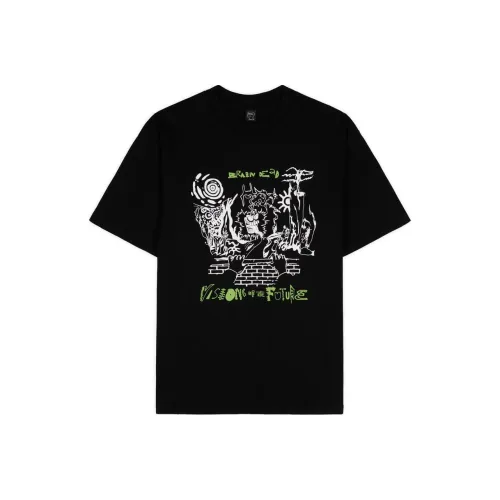 Brain Dead FW24 T-Shirt Унисекс Черный