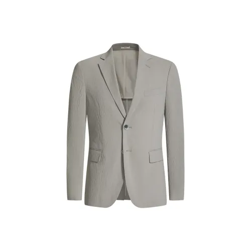 ZIOZIA x TONGQINNANZHUANG Весна Бизнес Костюм Мужской Светло-Серый