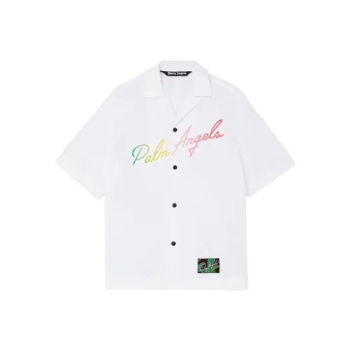 PALM ANGELS Белые Мужские Рубашки