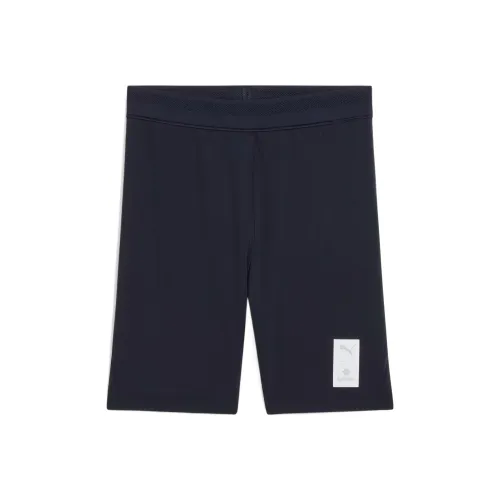 PUMA x SAYSKY Йога Шорты Женские Новые Морской Синий