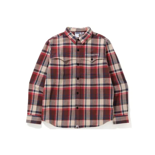 A BATHING APE Мужские рубашки