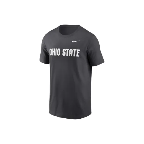 Nike College Ohio State Buckeyes Primetime Wordmark T-Shirt Мужская Темно-Серый