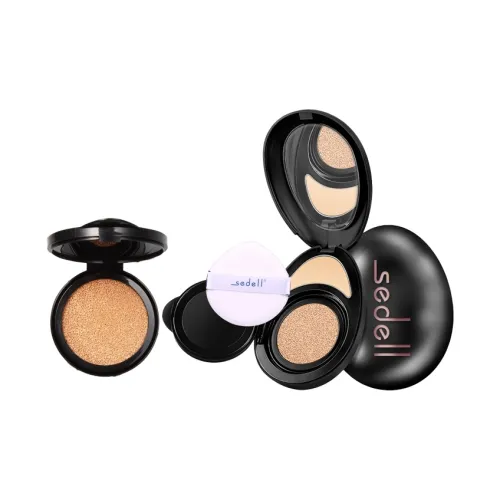 SEDELL Черный Золотой DUAL Использование Воздушная Подушка Кремовый Прозрачный Росистый Кожа Не Слоистый Корректирующий Тон Кожи Маскирующий