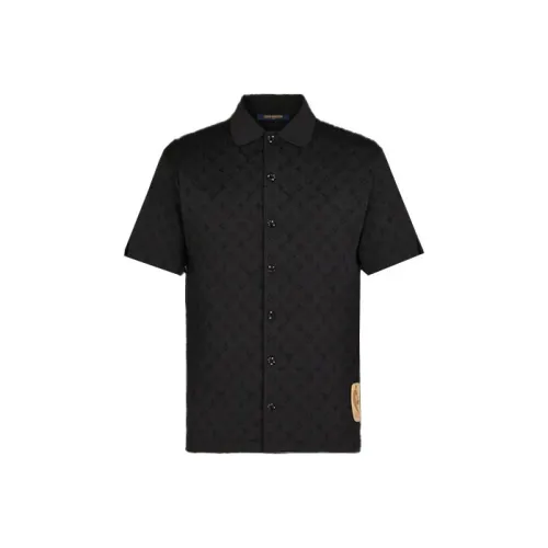 LOUIS VUITTON Рубашка Мужская Черная