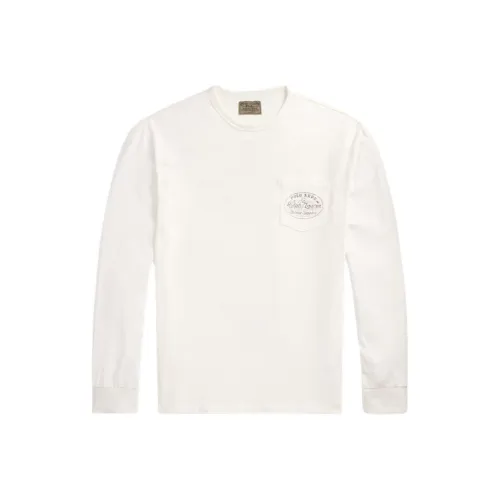 Polo Ralph Lauren FW24 T Рубашка Мужская Невис Остров Экрю