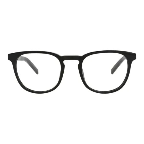 BERLUTI Ацетат Овальные Оправы для Очков Мужские Черные