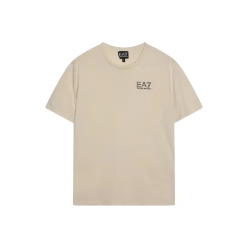 EMPORIO ARMANI EA7 T Рубашка Унисекс Абрикос