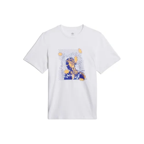 Adidas Белая Мужская Футболка