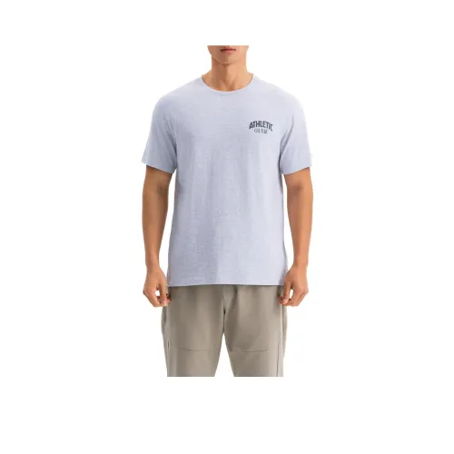 DECATHLON T-рубашка мужская цвет цинково-серый