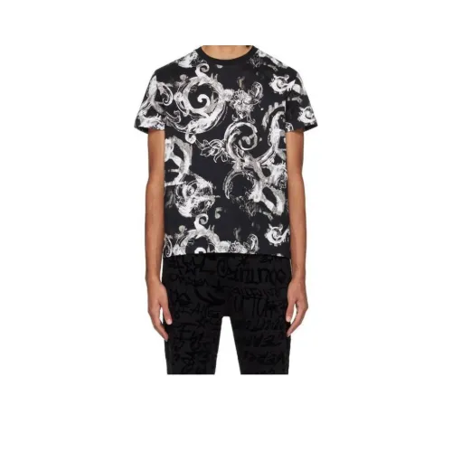 VERSACE JEANS T-Shirt Мужской Черный