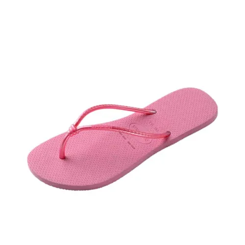Havaianas Устойчивые к истиранию Шлепанцы Женские Розовые