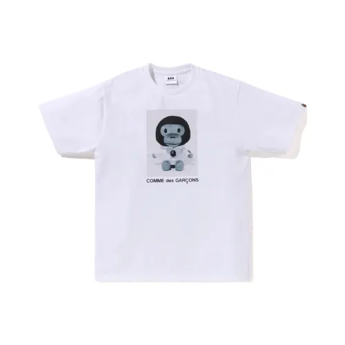 A BATHING APE CDG Collaboration Унисекс Футболка
