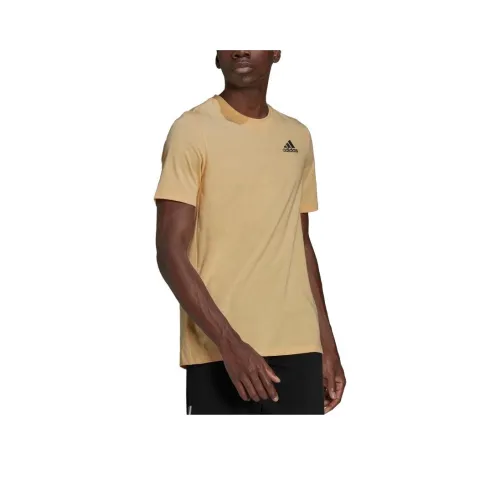Adidas Standard T-Shirt Мужская Янтарно-Желтая