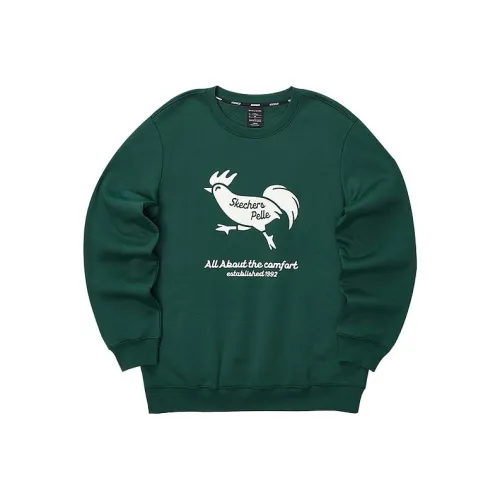 Skechers Seaweed Армейский зеленый/02ZG Унисекс Свитшоты