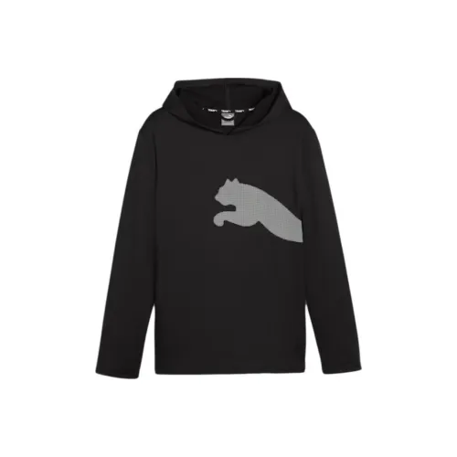 PUMA Хвост платья Все DAYBig Кошка Толстовка Мужской Черный