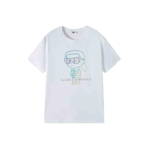 Karl Lagerfeld T-Shirt Мужской Белый