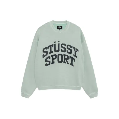 Stussy SS24 Big Crackle Sport CREW SWEATSHIRT Унисекс